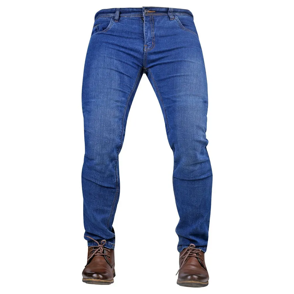Get On Your Design Stretch Slim Fit Motorcycle Motorbike Riding Racing Jeans Made With Lining