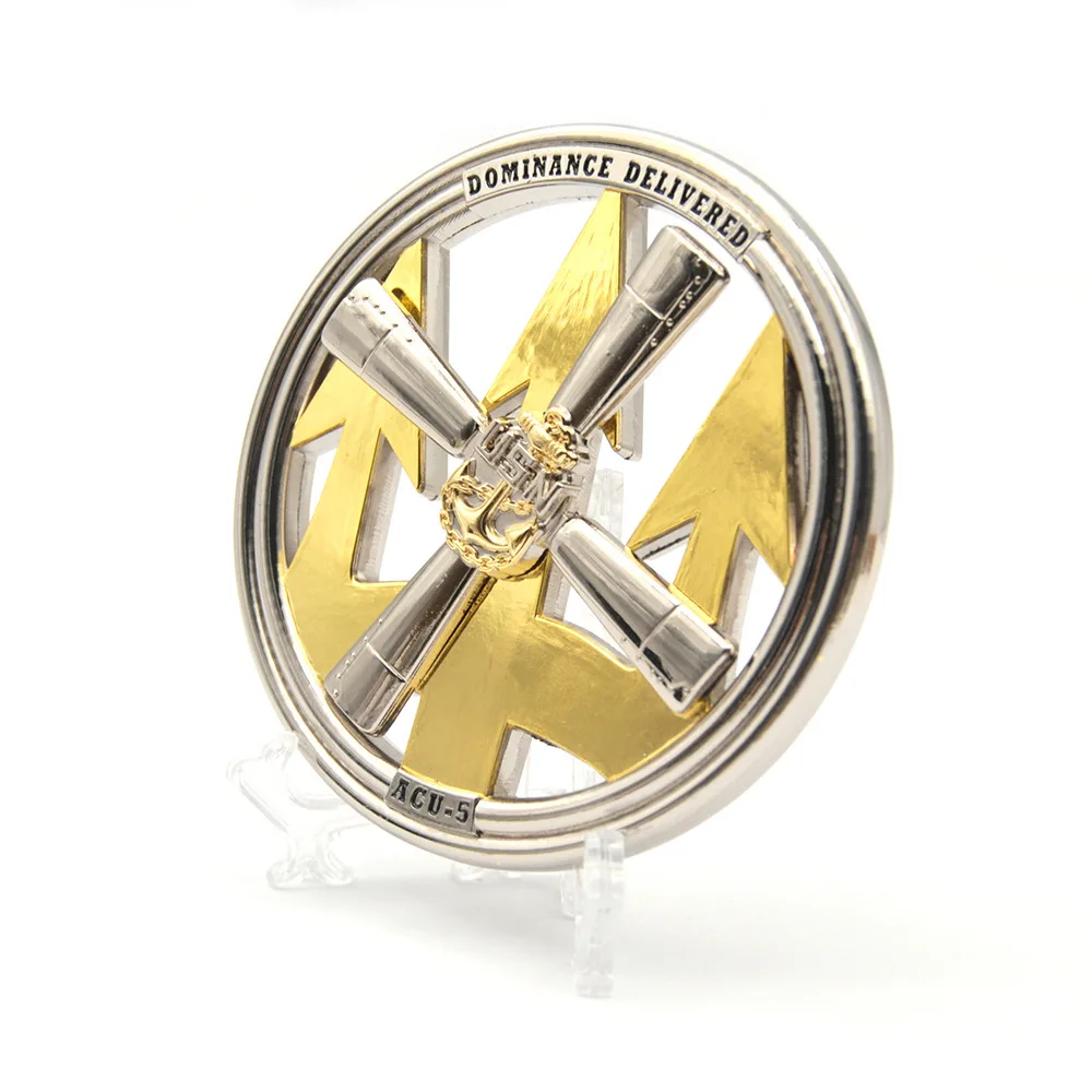 High Quality Custom Chinese Zodiac Copper 3D Metal Gold And Silver Double Metal Souvenir Antiqu Coin Antique