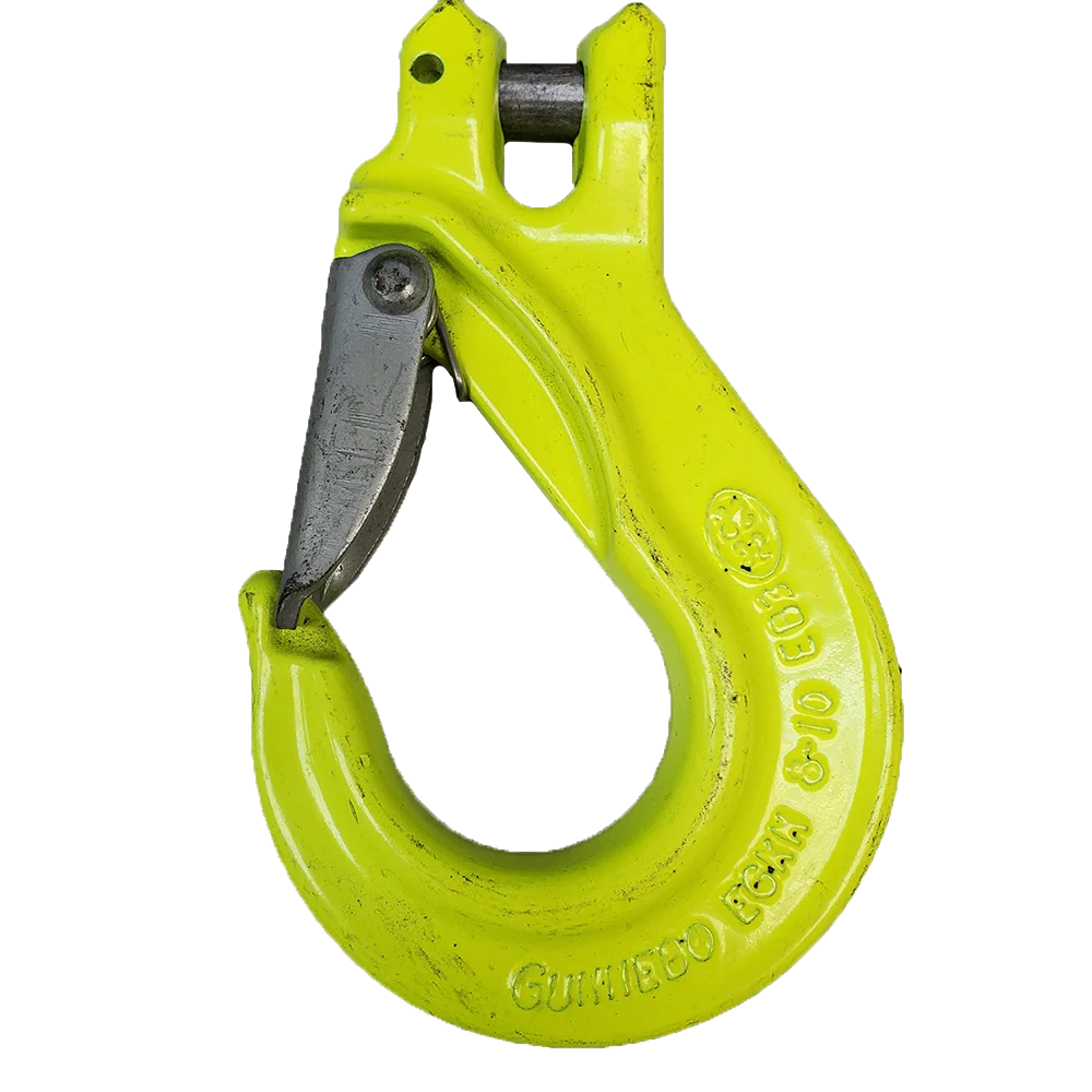 Gunnebo Sling hook with latch.