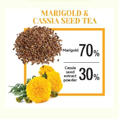 Корейский Традиционный чай с напитками в стиле домашнего кафе, чайный пакетик из семян мариголда и кассии, корейское производство