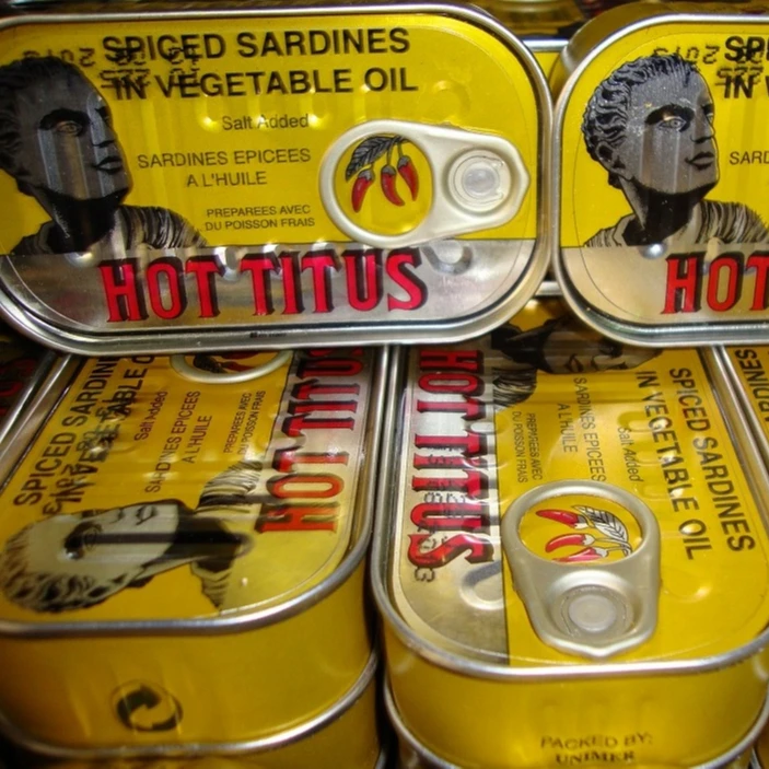 
Canned Sardines in Vegetable Oil 