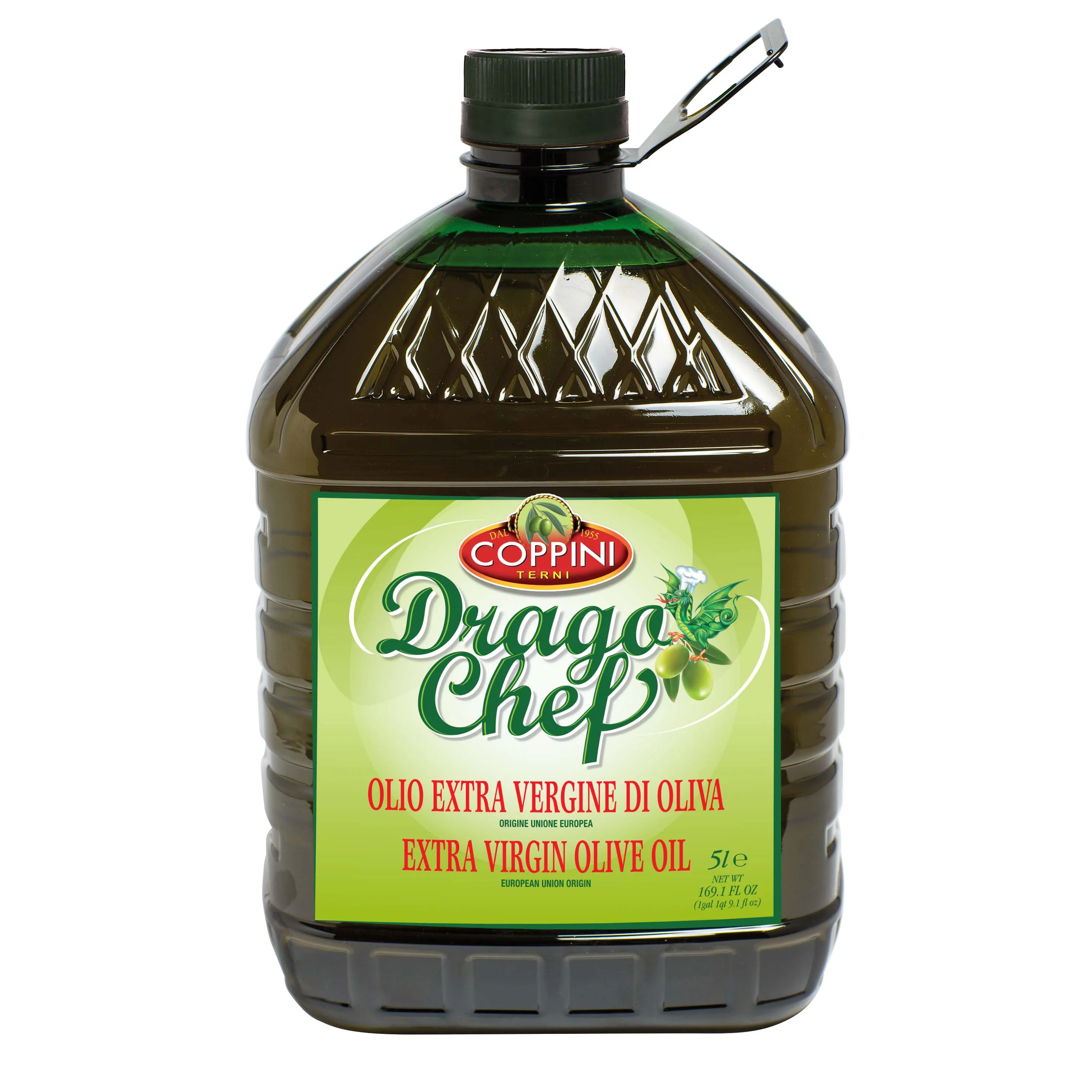 Экстра натуральное оливковое масло европейского происхождения DRAGO CHEF 5L PET