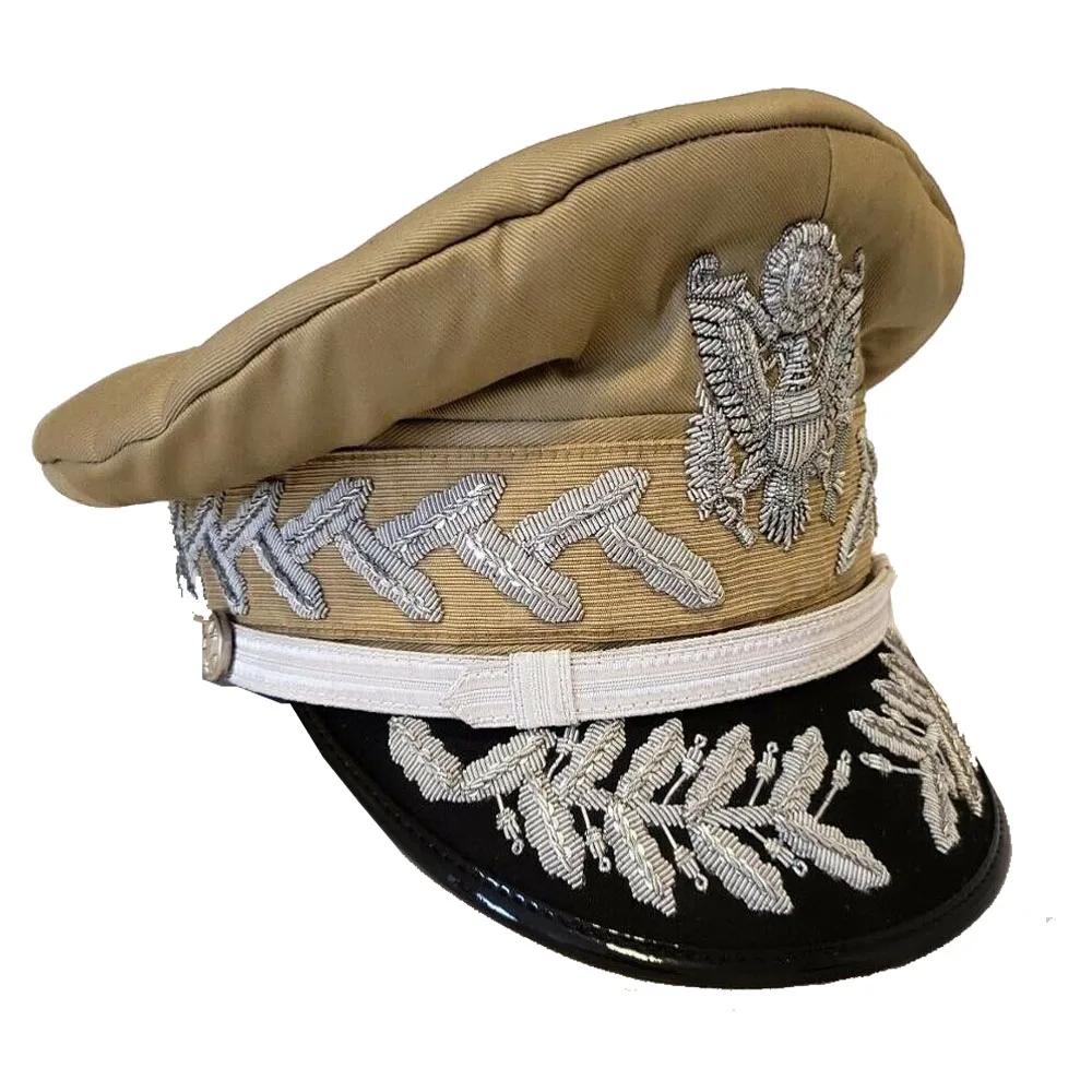 WW2 Douglas MacArthur General Officers Visor Hat Cap