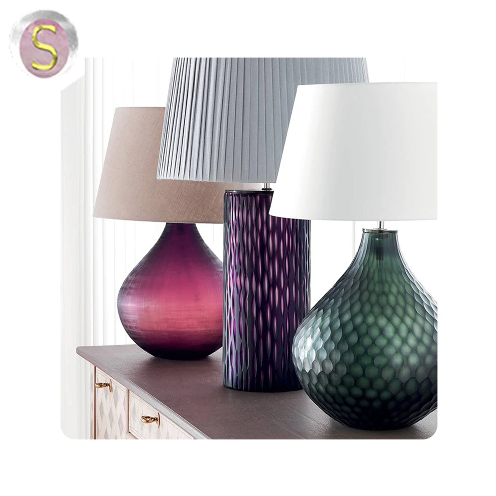 Heavy Glass Decorative Glass Vase