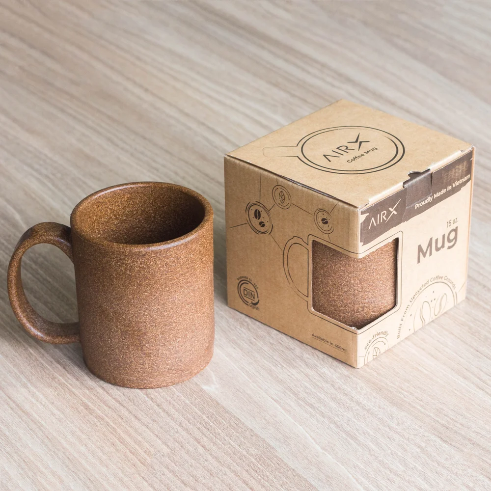 Медная пластиковая кружка для пива с ручкой Московский