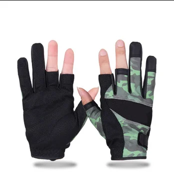 TagOut Fingers Fishing Gloves Anti Slip Waterproof Resistant Warm Outdoor
