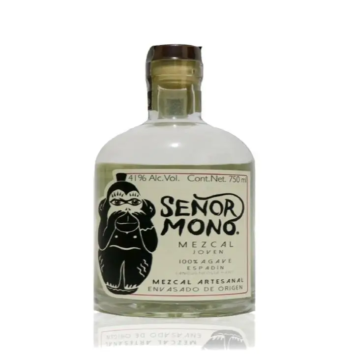 Senor Mono 750 мл, мезакальный эспадин 100% Agave. 43% об. Сделано в Мексике натуральный Агава ликер эликсир де Агава