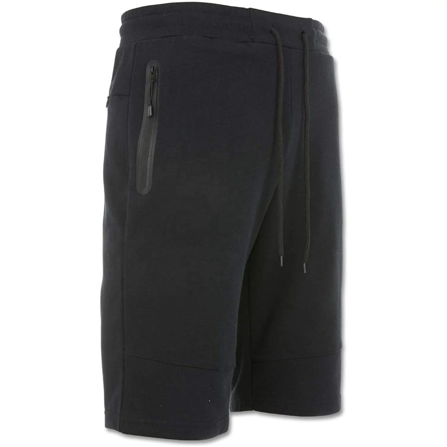 Wholesale Men Sportswear Unisex 100% Cotton Fleece Sweat Shorts Elastic Waist Gym Work Training Joggers Shorts with Drawstring