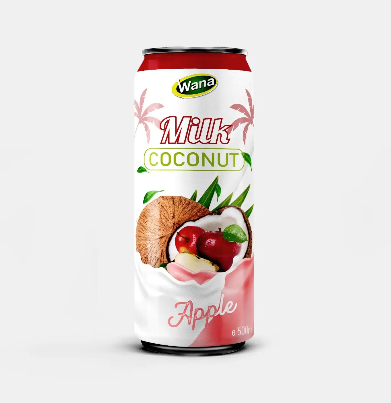500ml High Quality Coconut Milk with Natural Strawberry Flavor