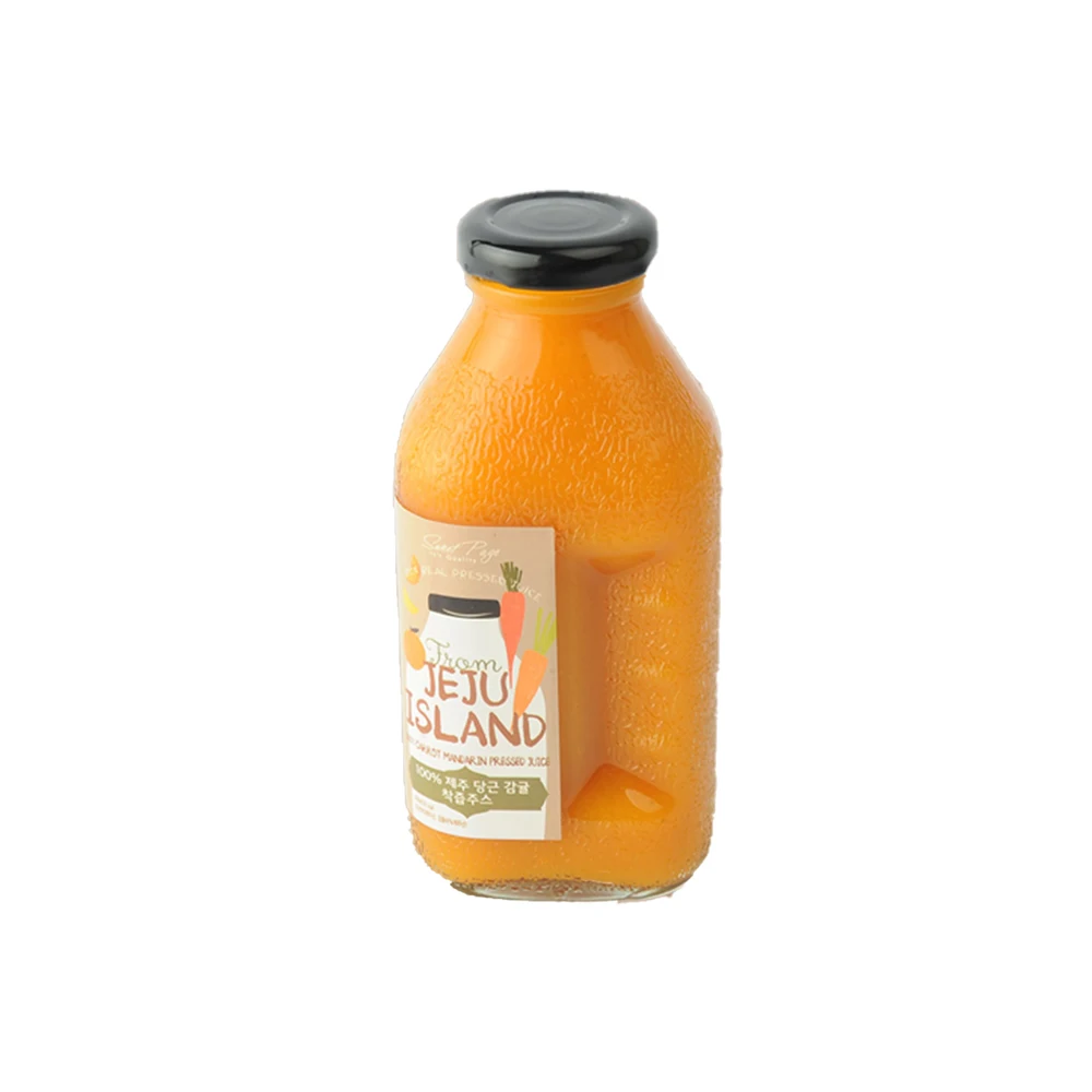 Sweet Page 100% Jeju Carrot Mandarin Pressed Juice Beverage