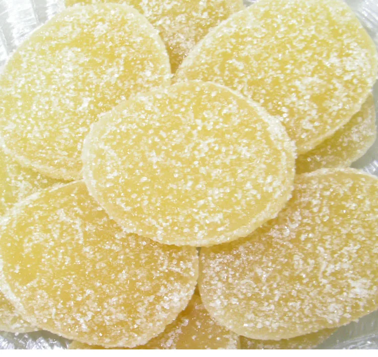 
dried crystal ginger slices 