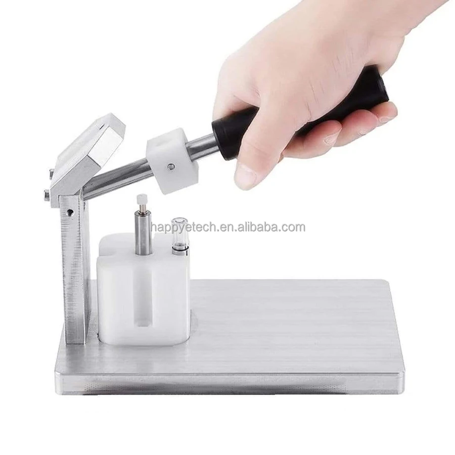 
manual vape cartridges press machine for 510 thread and ceramic coil vape pen 