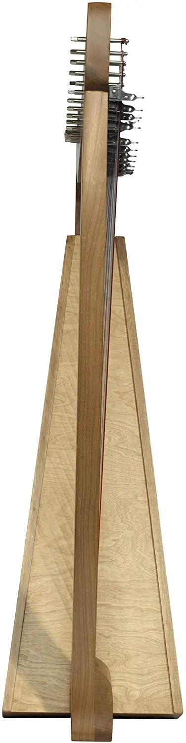Best Seller 2021 Toscano Celtics Knot Walnuts Heather Harp Instrument and Display 35 Inch Walnuts and Birch Wood, Natural