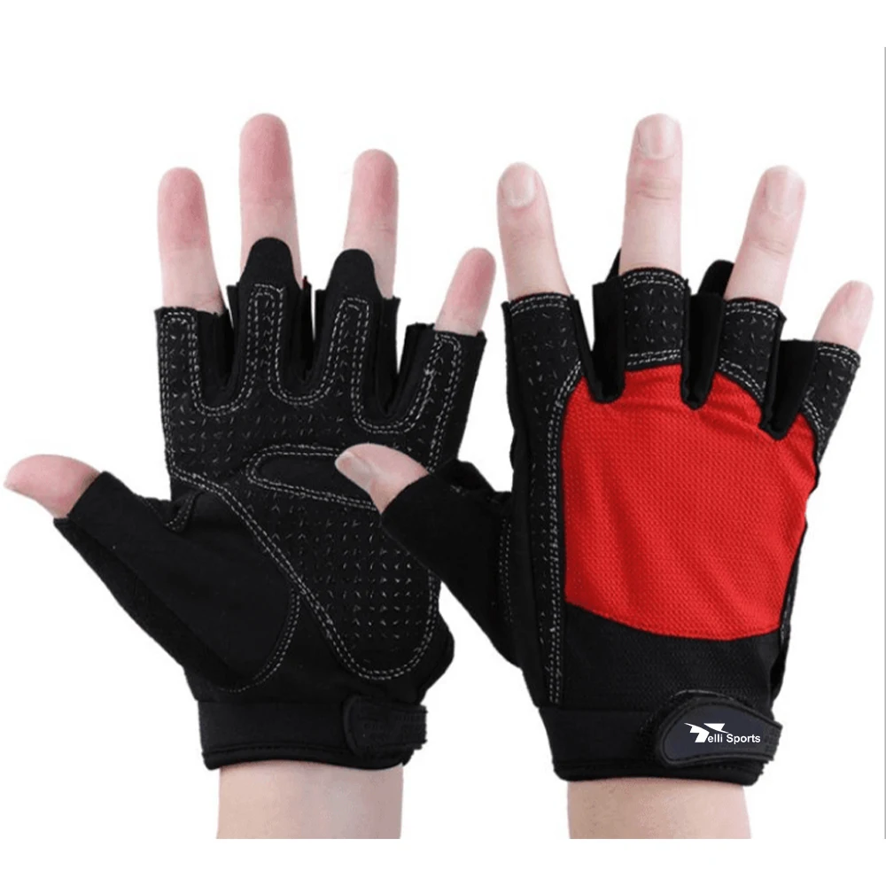  Оптовая продажа велосипедные перчатки из микрофибры с логотипом на заказ