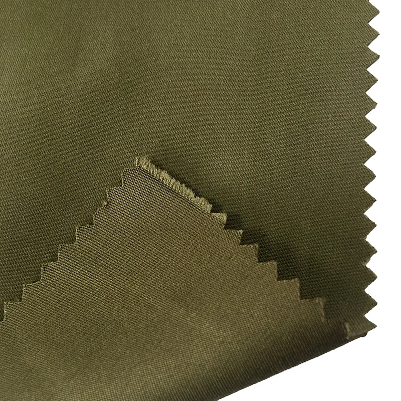 Jacket Fabric Supplier Supply Polyester/Nylon Micropeach Twill Fabric For Overalls Jacket