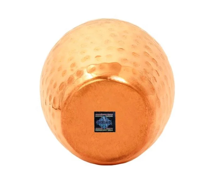 BEAUTIFUL HAMMERED MOSCOW MULE COPPER MUG COPPER MUG FOR AYURVEDA HEALTH BENEFITS TRADITIONAL DESIGN MIRROR POLISHED MUG