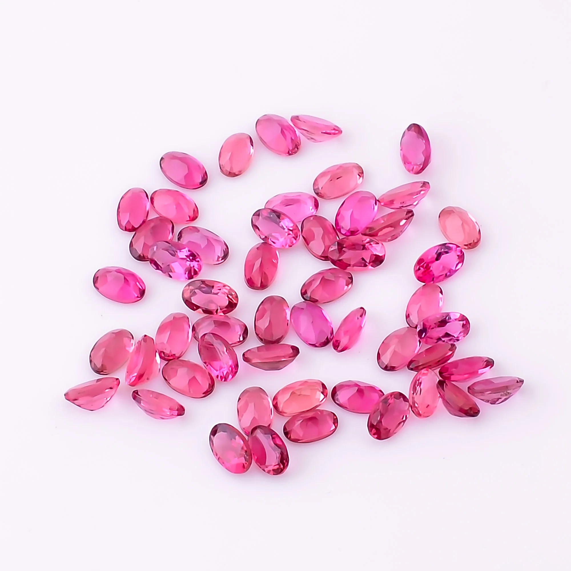 Natural Purple Rhodolite Garnet Oval Shape Brilliant Cut Loose Gemstone Wholesale Price For Jewelry Making Garnet Oval Cut Stone