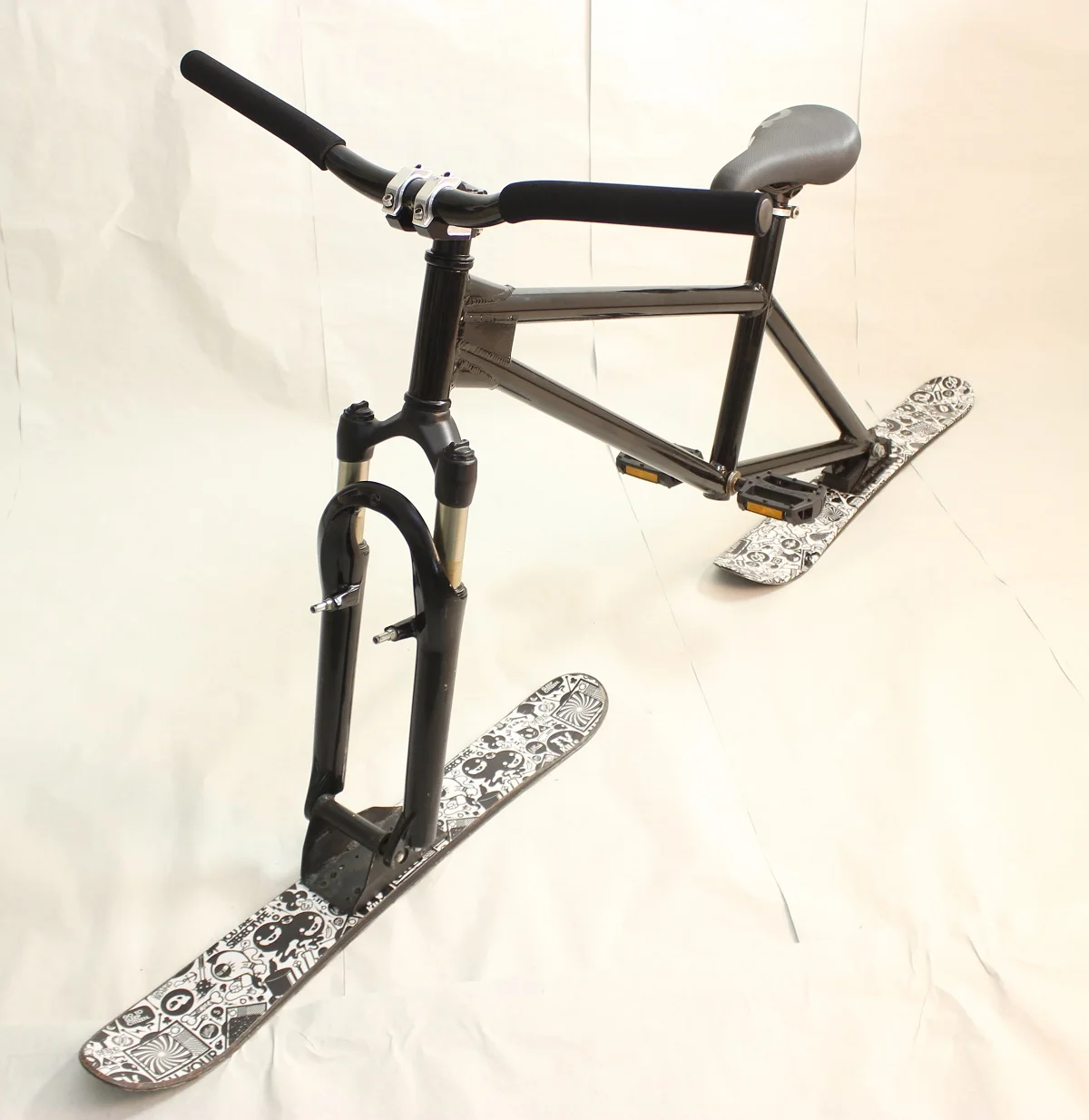 Skibike snowscoot для горнолыжный лыжный горный велосипед катания на