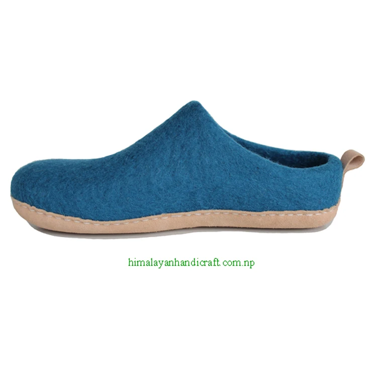 
Handmade in Nepal Felt Slipper/Shoes/Boot 