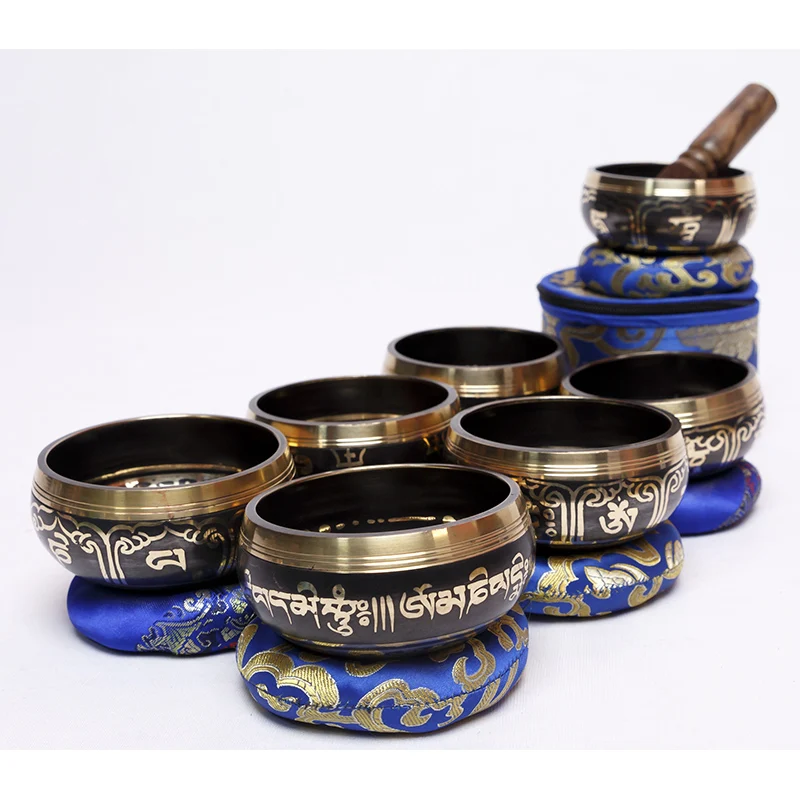 Singing Bowl Set  For Healing, Mediation And Religious Purpose
