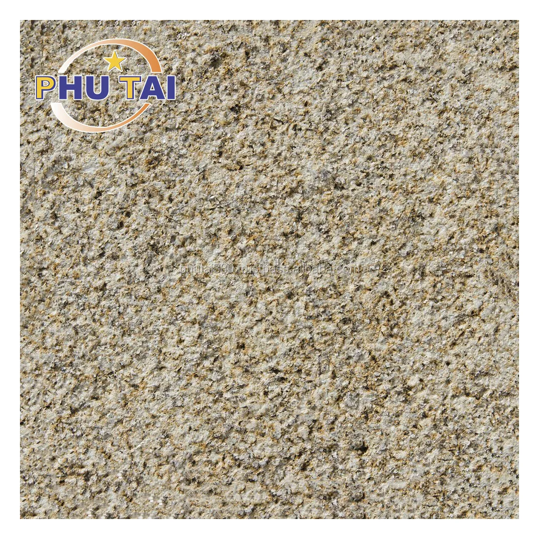 Yellow Granite Bush Hammered cheap price good quality for paving stone from Phutai