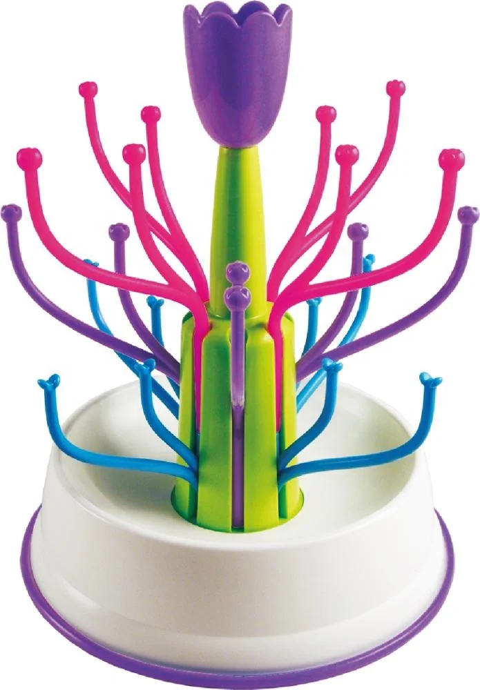 Baby Plastic Feeding Bottle Cup Drying Rack