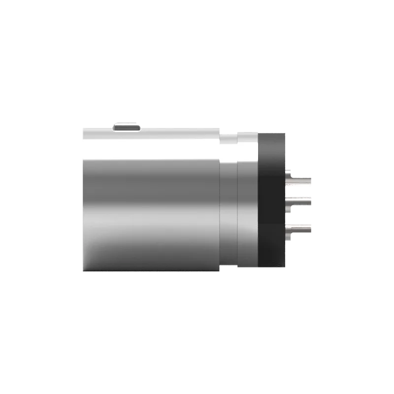 Mini Din 6PIN литой с кабельным разъемом