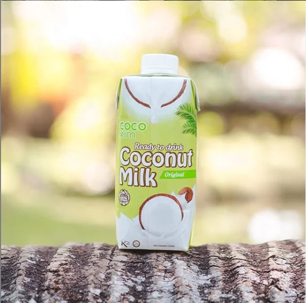 Original Coconut Milk - 1000ml & 330ml - OEM UNSWEETENED Drink Beverage 100% natural High quality healthy drink