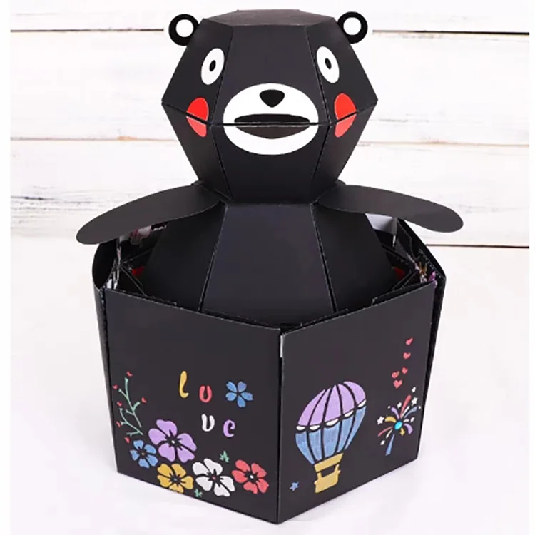 Explosion Gift box Scrapbook DIY Photo Album explosion love box, Surprise box Gift for Valentines Day Wedding Birthday