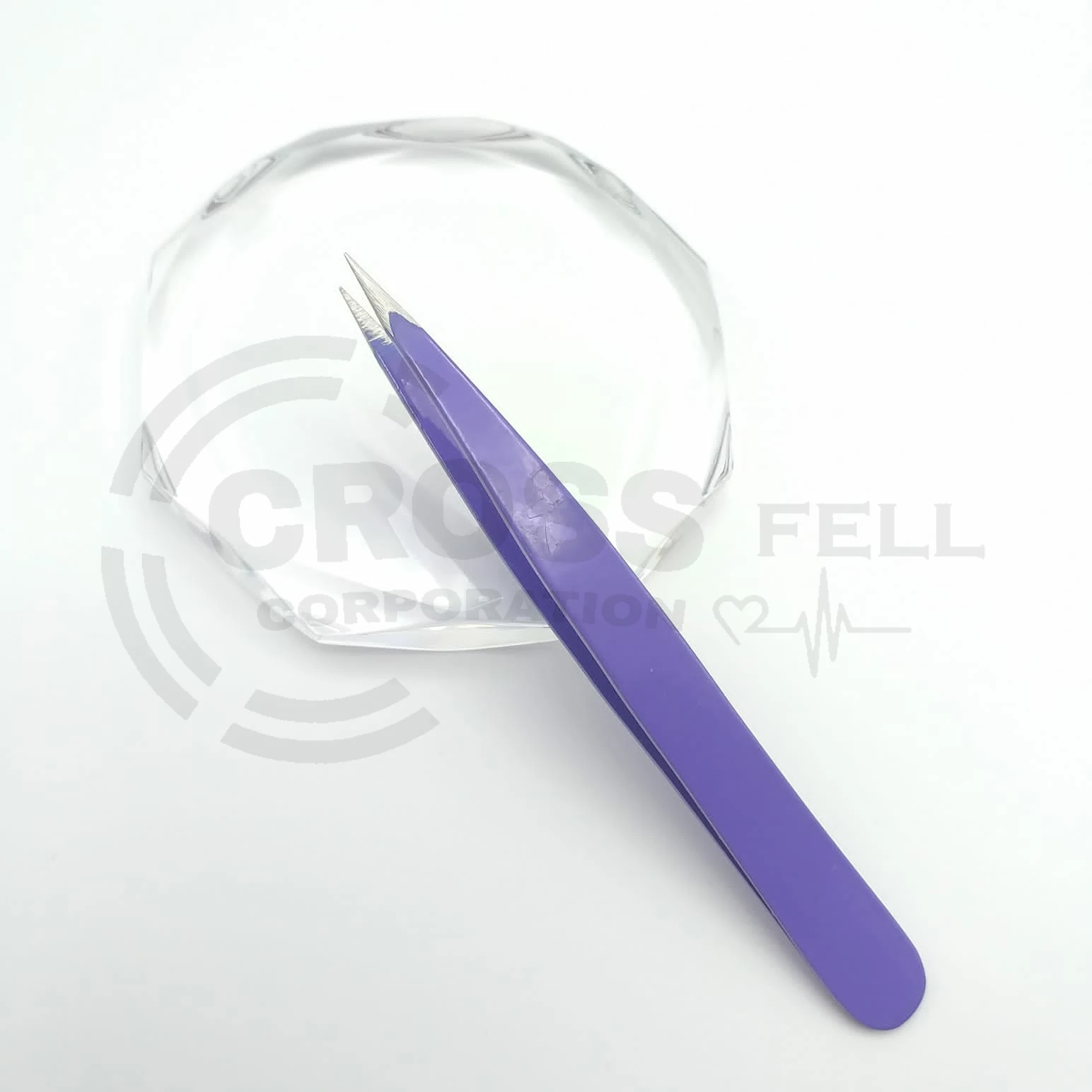 New Pointed Eyebrow Tweezers with Powder Coating Hair Removal Eyebrow Tweezers Clip Applicators