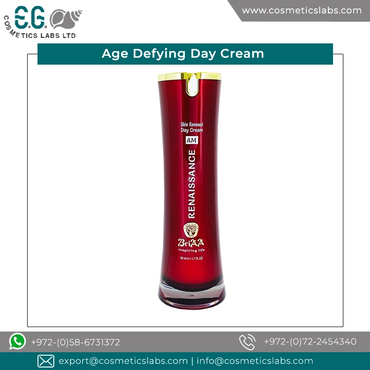 2021 Top Selling 100% Natural Face Care Anti-Aging Age Defying Day Cream from OEM Manufacturer