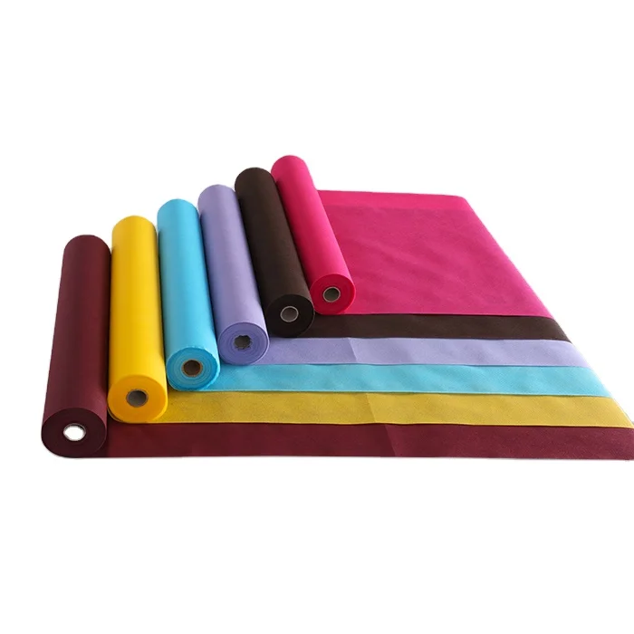 polypropylene non woven table cover waterproof  dining  non woven table cloth sheets