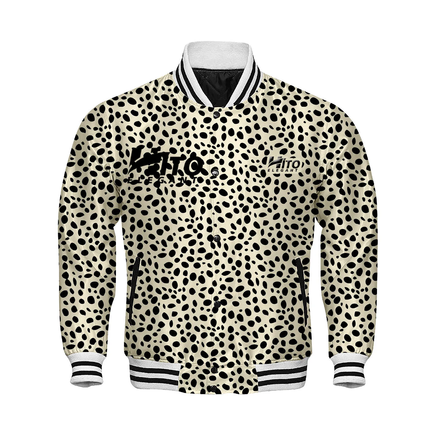 Оптовая продажа куртка для баскетбола с сублимационной печатью Letterman Студенческая Куртка Varsity/американская бейсбольная на заказ