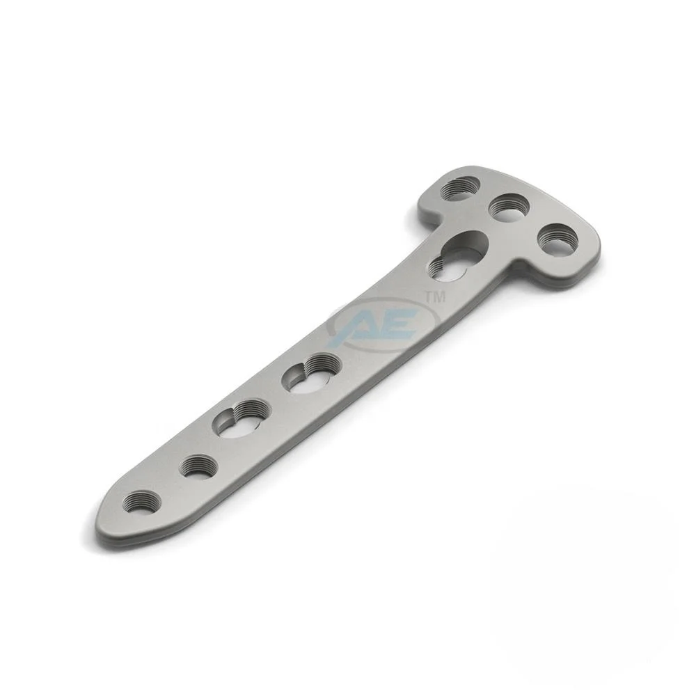 ISO Certified Indian Manufacturer Wholesale Product Orthopedic Implant 4.5mm Titanium Osteotomy Medial High Tibia Locking Plate