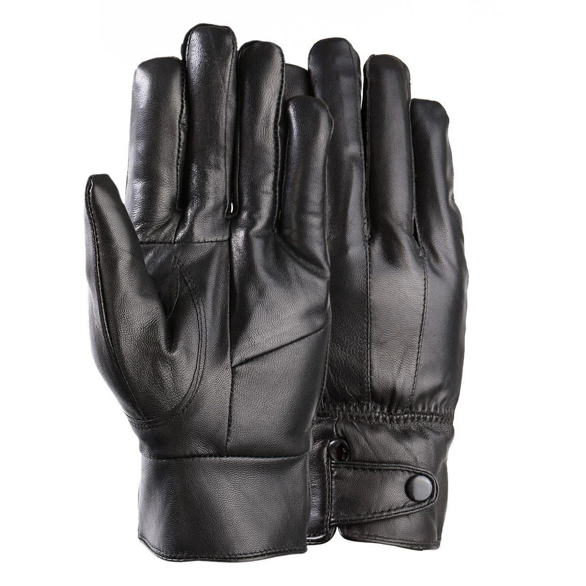 High quality fine manufacturing Winter Waterproof Thermal Outdoor Leather fashion gloves mittens for men