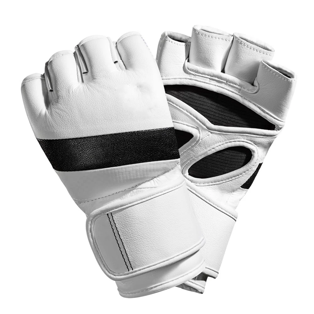 Custom Fight Punch Leather Half Finger Mma Gloves