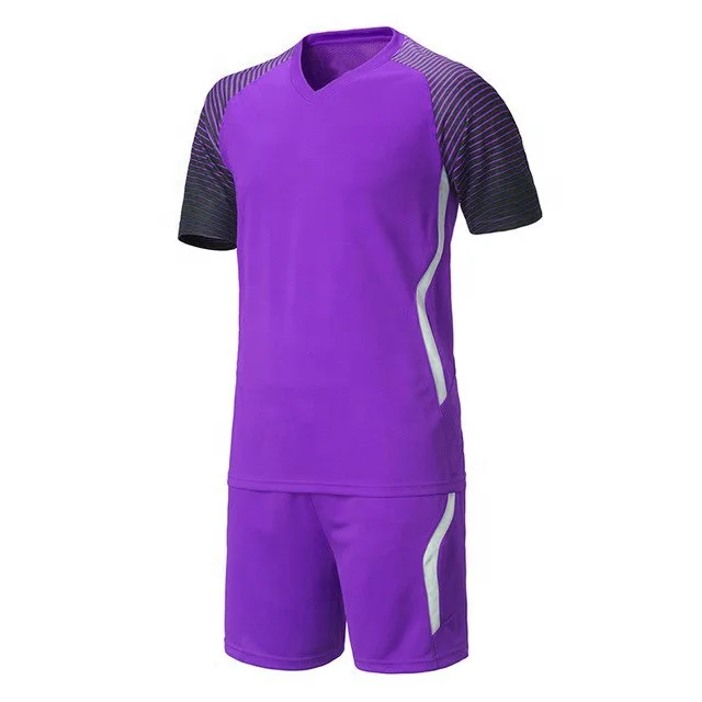100% polyester custom made professional soccer uniform made of polyester Men Blank  Wholesale Sublimation Plain Print