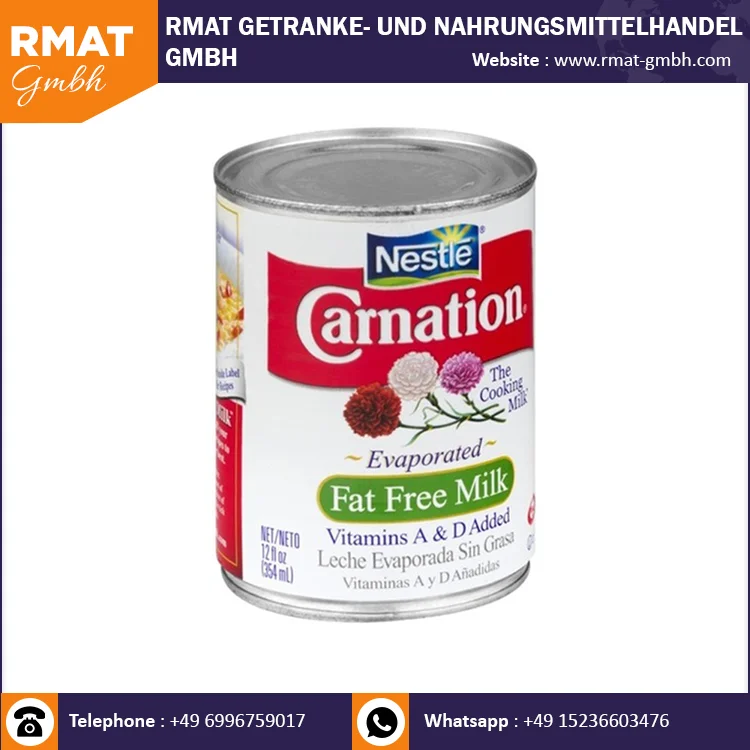 
Nestle Carnation Evaporated Condensed Baby Feed Powder in Cans /full cream evaporated Baby Feed Powder 