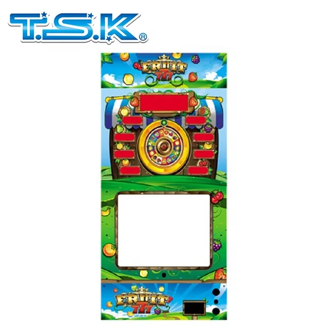 Fruit 777 : TSK Taiwan Arcade Mario Slot Video Coin Operated Game Jack pot Machine Roulette