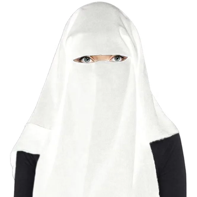Traditionable muslim women hijab niqab hijab conservative head and face covering