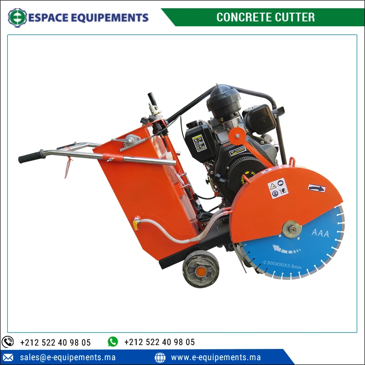 High Performance 150 mm Cutting Depth Concrete Road Cutting Machine/ Concrete Cutter for Highway, Municipal Construction
