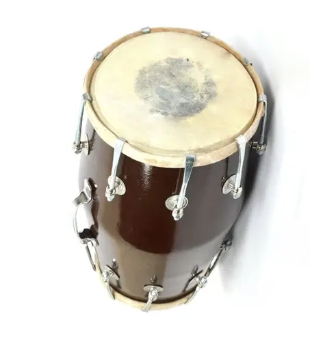 Индийская черная манговая гайка с болтом Dholak / Dholki ручной барабан перкуссионный