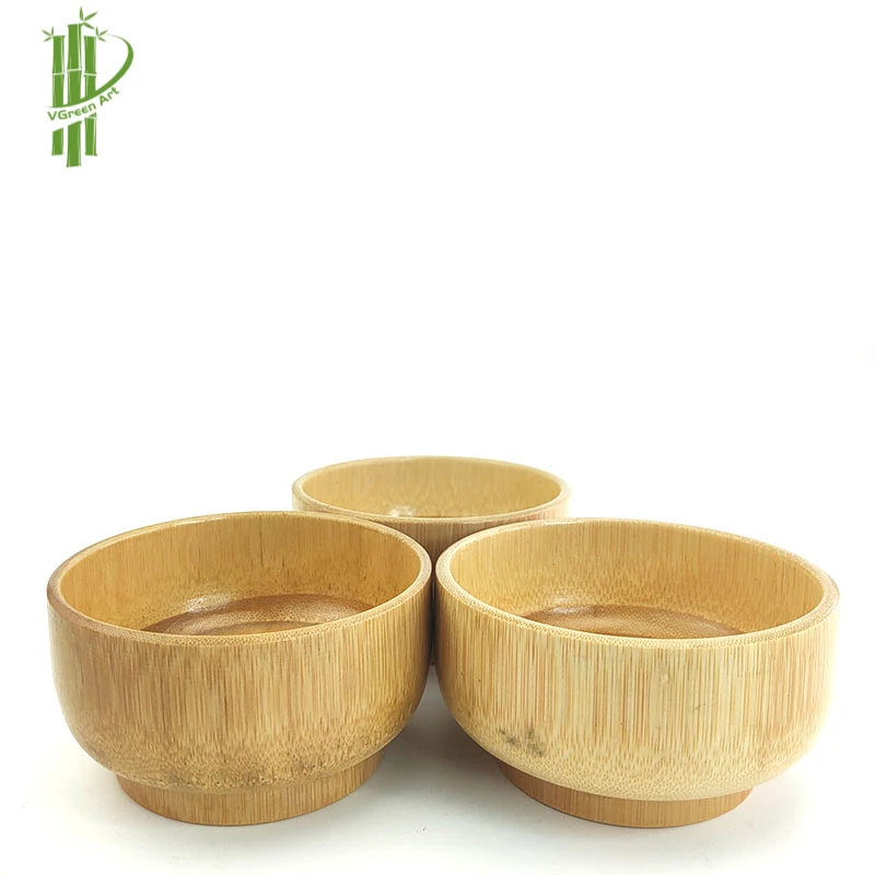 Handmade 100% Natural Round Wooden Bowl wholesale  in Vietnam 2022