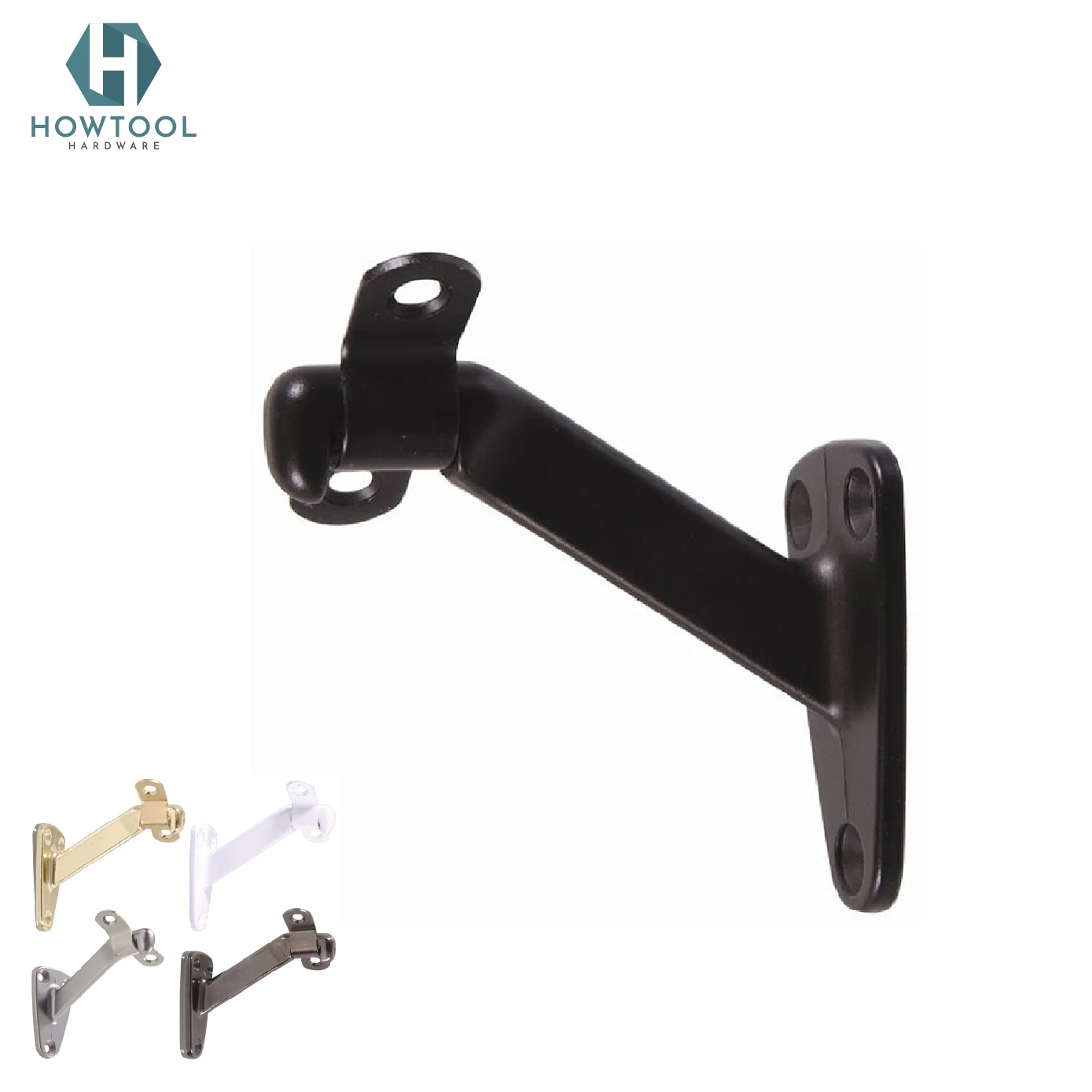 Heavy Duty Solid Stair Handrail Bracket Customize Available L001-PE | HOWTOOL