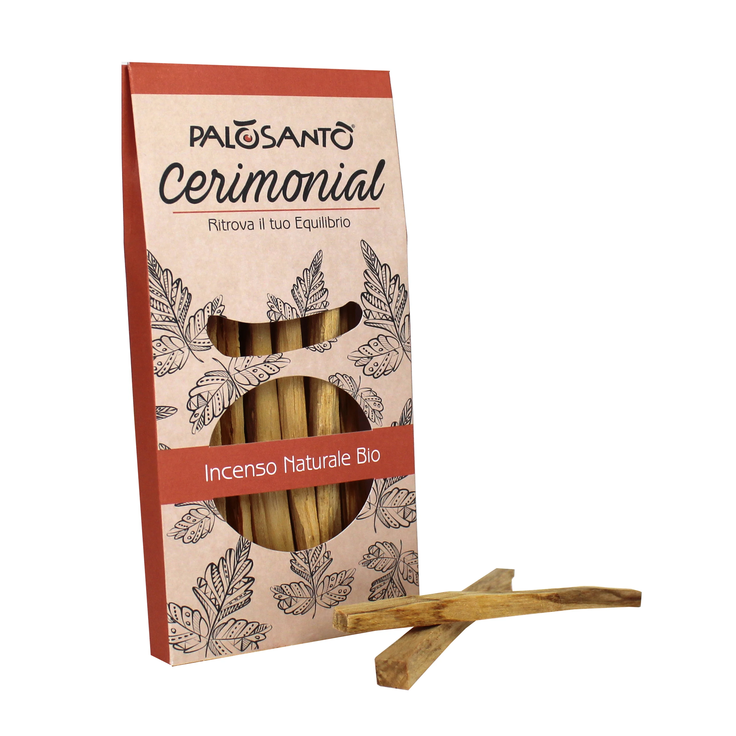 High Quality Natural Incense Sticks - Palo Santo Sticks from Peru - Private Label PALOSANTO Cerimonial - 5 Sticks per Pack
