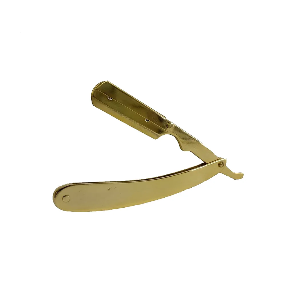 Wooden Handle Straight Razors Stainless Steel Shaving Cut Throat Razors Barber Shaving Knifes