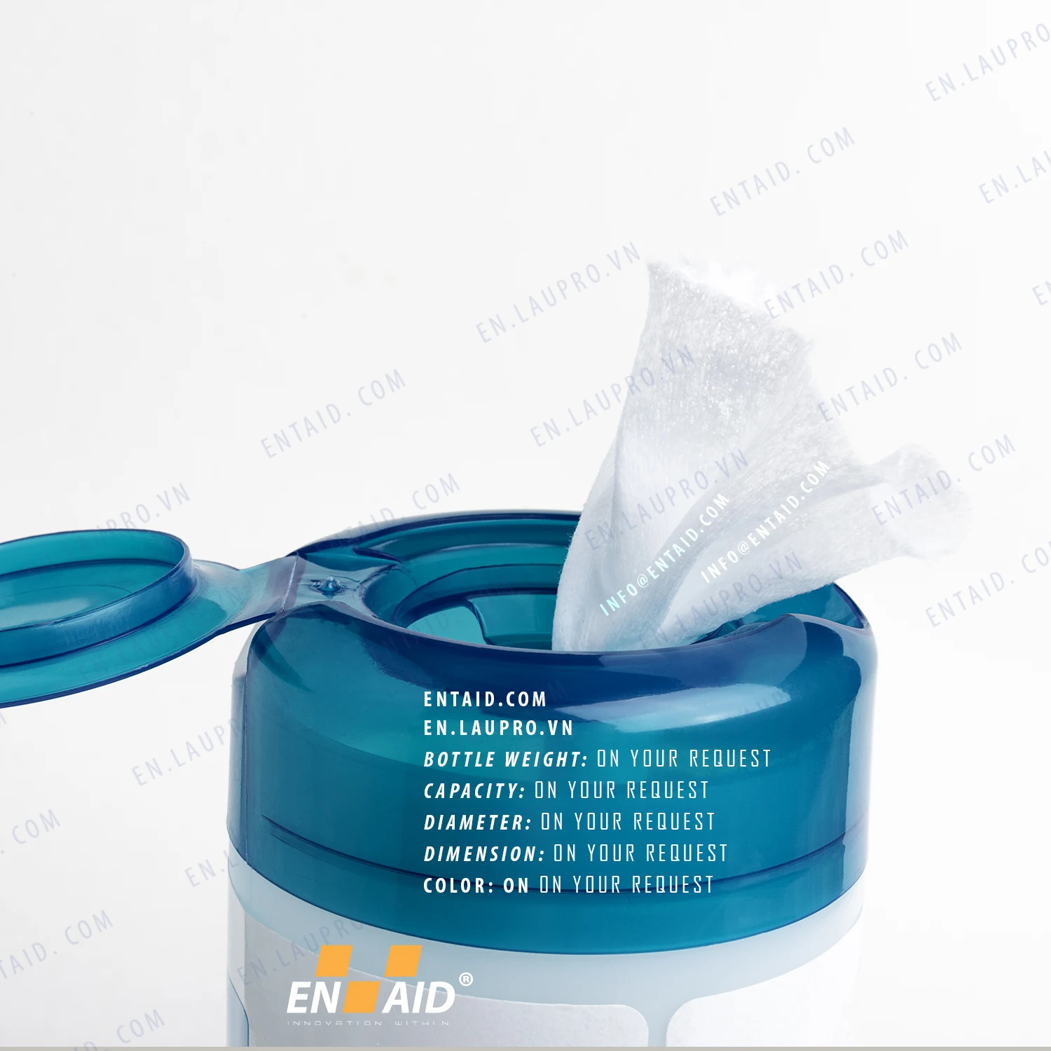  Сухие (без химикатов) Нетканые рулоны в бочках и ведрах; Клиенты наполняют химические вещества. салфетки