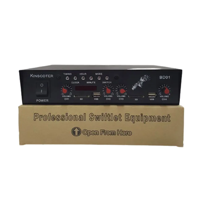 Хорошее качество, высокая производительность, Kinscoter ласточкиная ферма, таймер, Интеллектуальный USB-усилитель с часовой и минутной настройкой