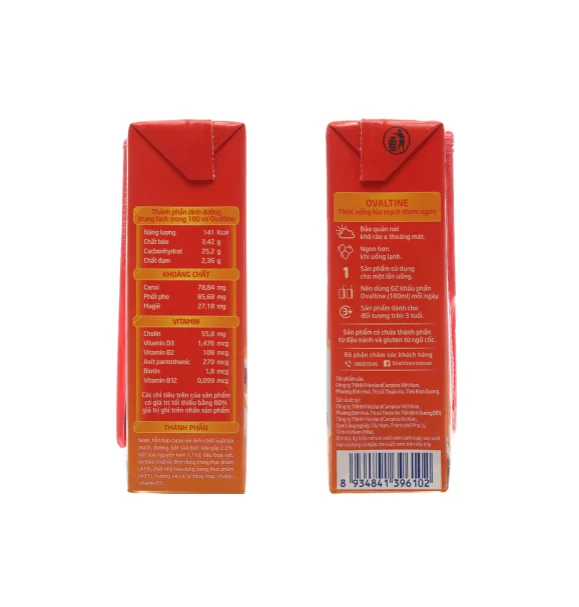  Молочный напиток со вкусом шоколада Ovaltine 180 мл