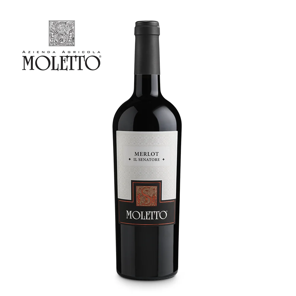  Выбор красного вина Il Senatore Merlot из итальянского венето произведено винограда Cabernet